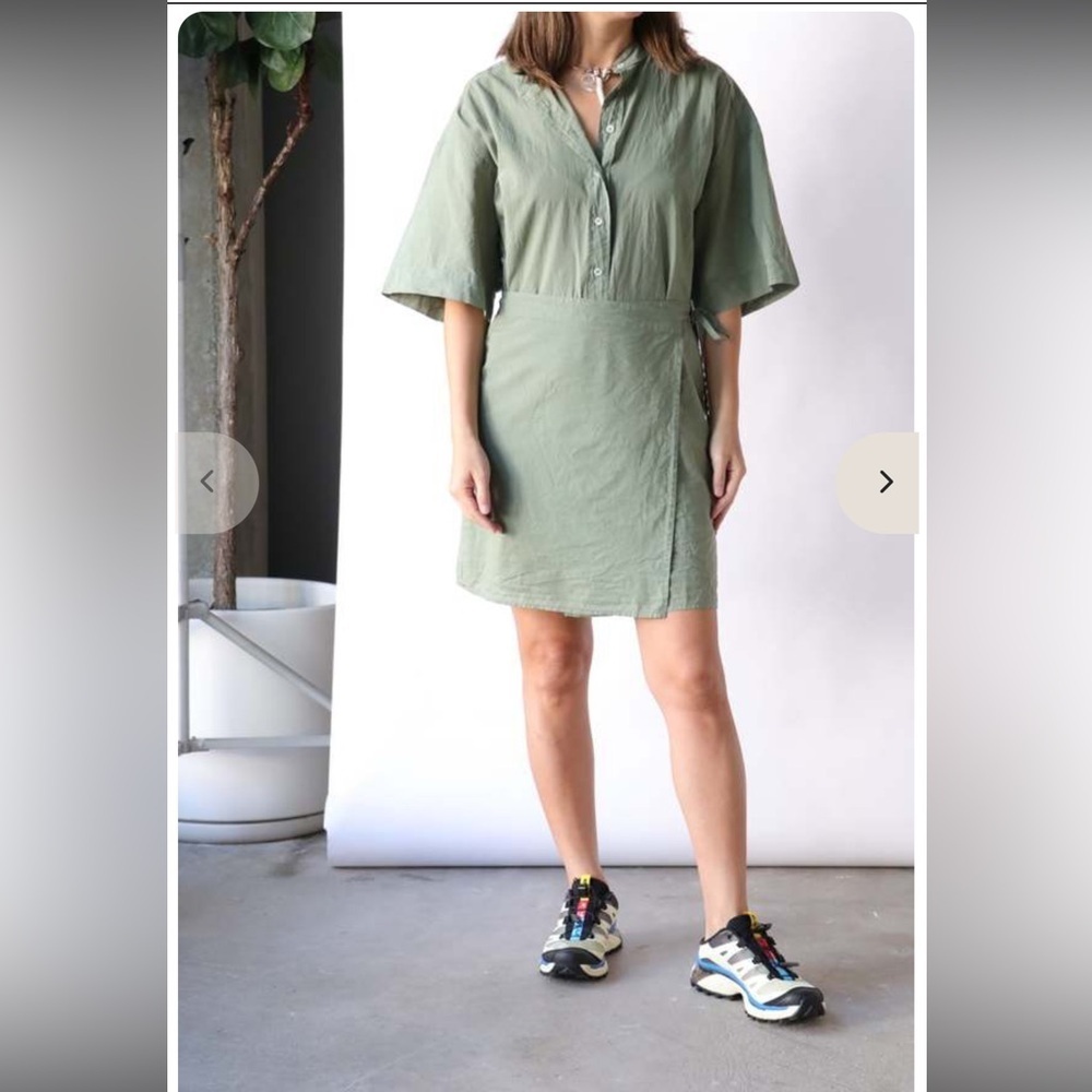 NWT Xirena Agnes dress green army - Picture 4 of 12